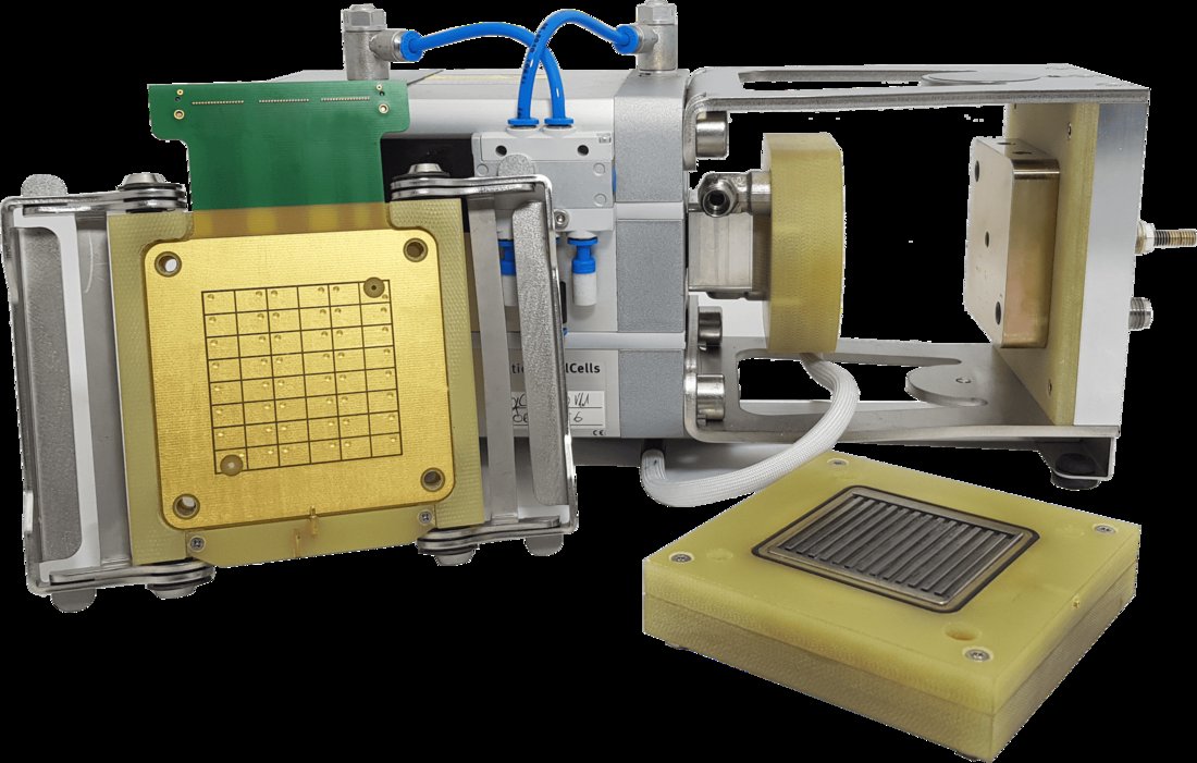 The baltic quickCONNECT fixture FC25/100 with integrated DILICO CURR TEMP.