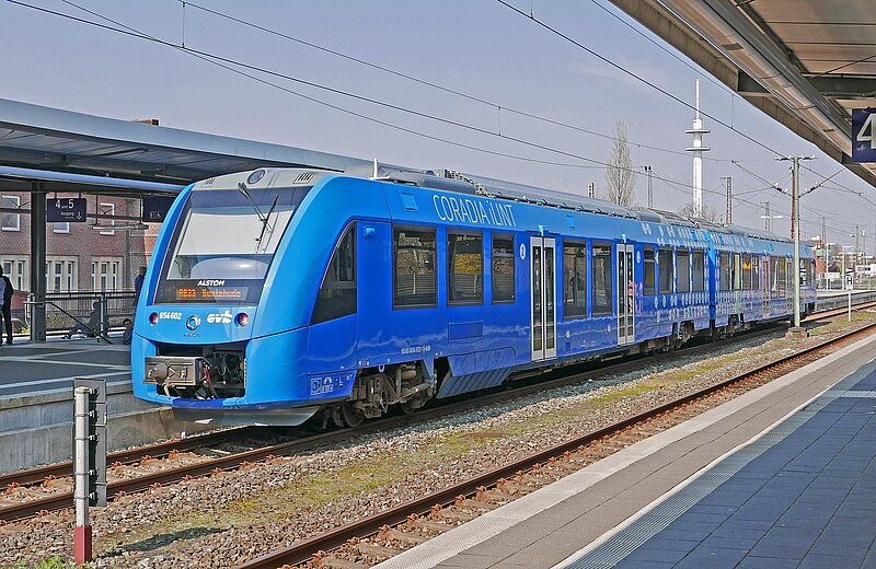 Hydrogen train Coradia iLint. Image by Erich Westendarp from Pixabay